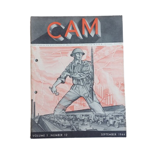 WW2 Canadian Armour Motor Magazine September 1944