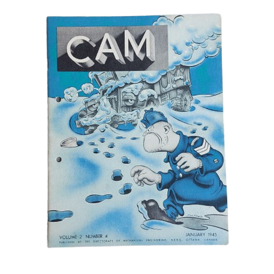 WW2 Canadian Armour Motor Magazine January 1945