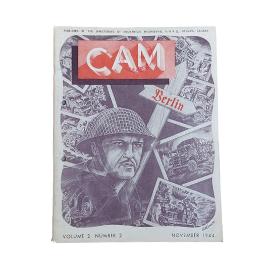 WW2 Canadian Armour Motor Magazine November 1944  Internment Camp 130