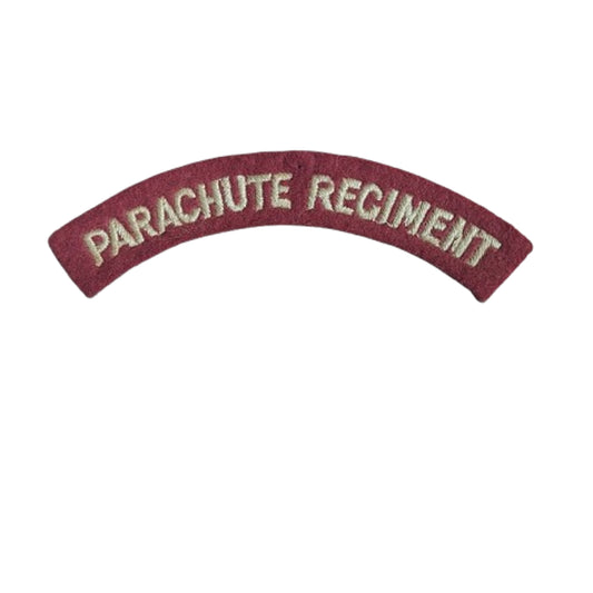 Post-WW2 British Parachute Regiment Cloth Shoulder Title