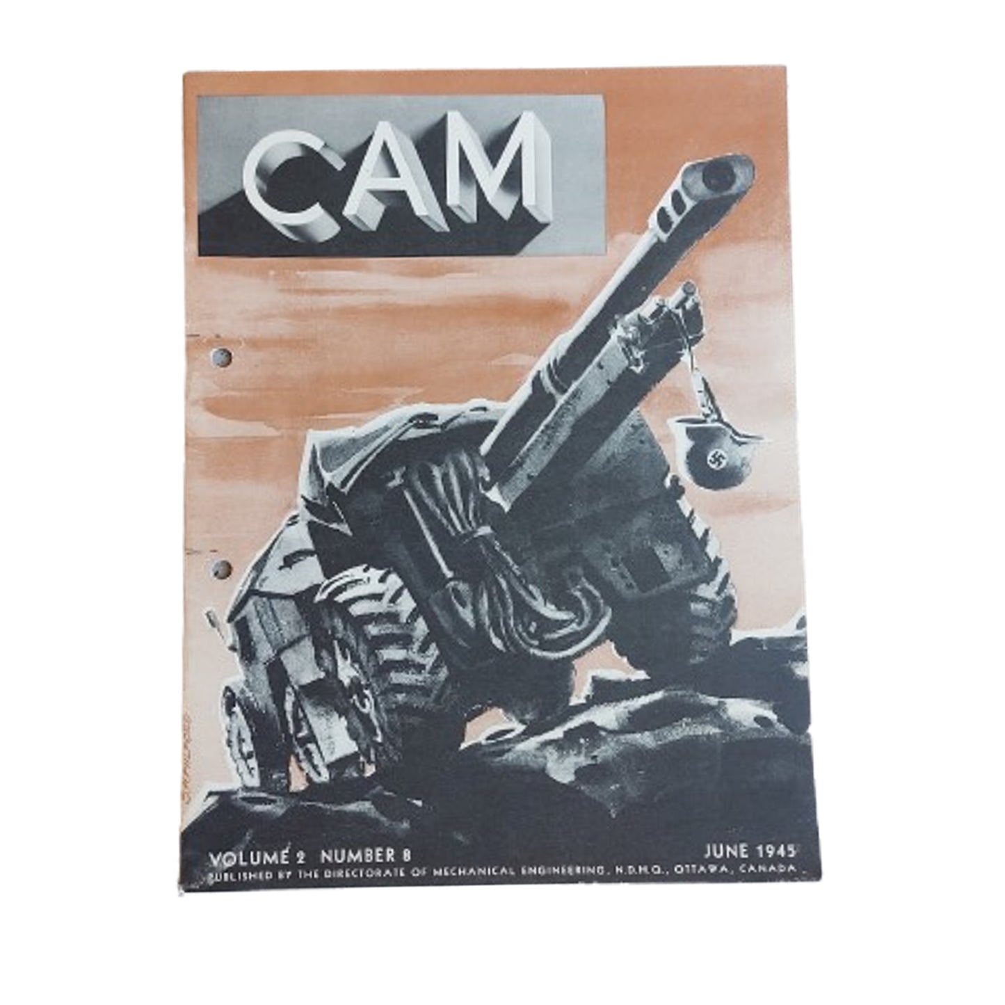 WW2 Canadian Armour Motor Magazine June 1945