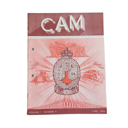 WW2 Canadian Armour Motor Magazine June 1944 RCEME Issue