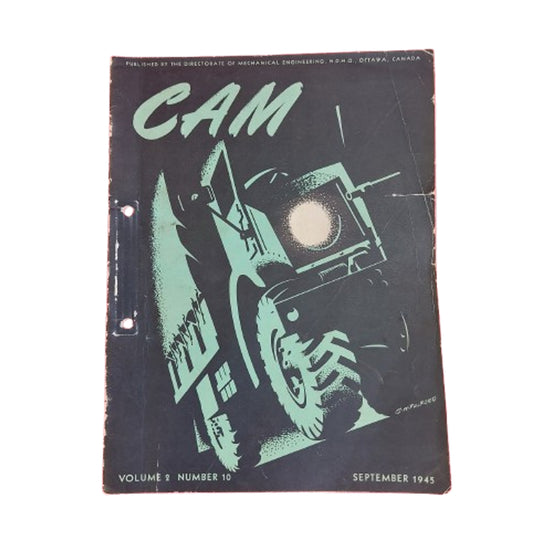 WW2 Canadian Armour Motor Magazine September 1945