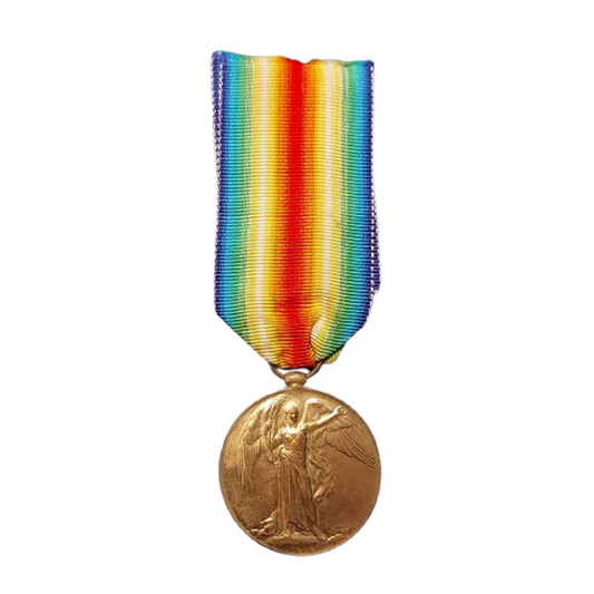WW1 Canadian Victory Medal 50th Battalion Quarter Master Sergeant