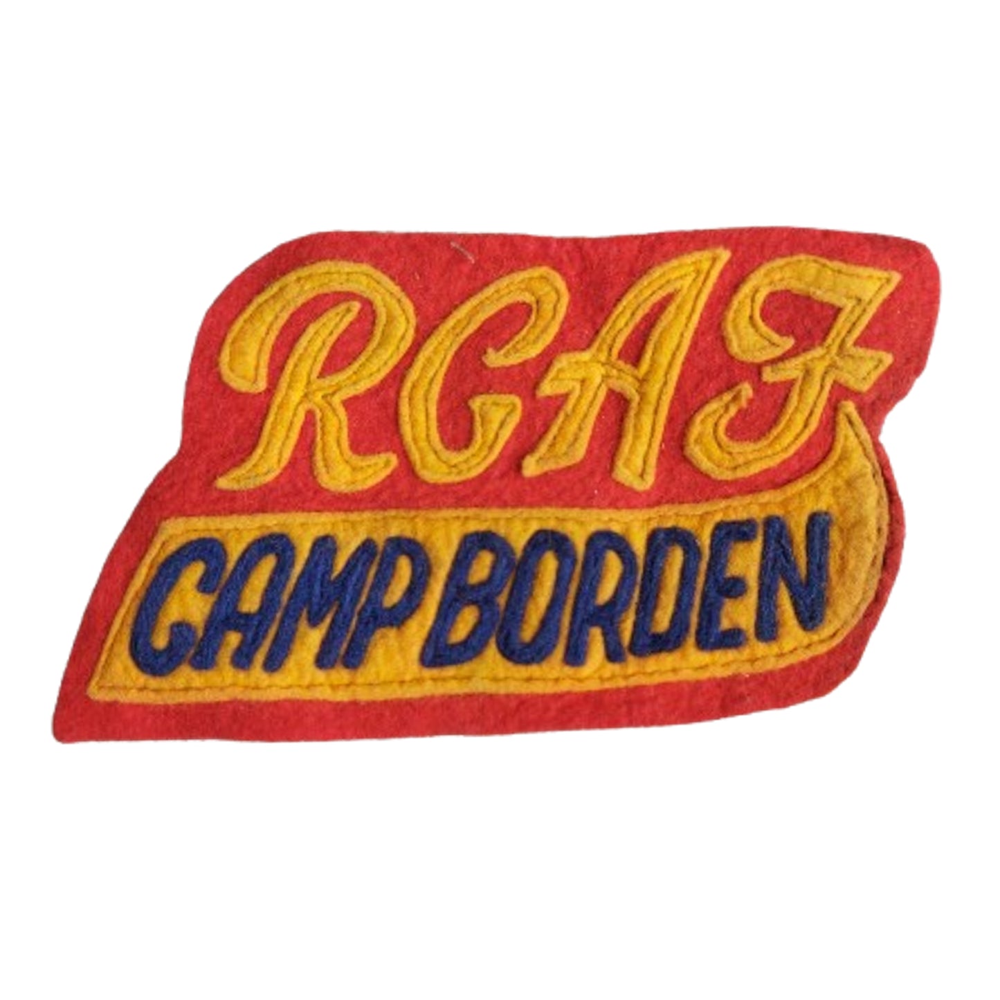 Post-WW2 Canadian RCAF Camp Borden Jacket Crest