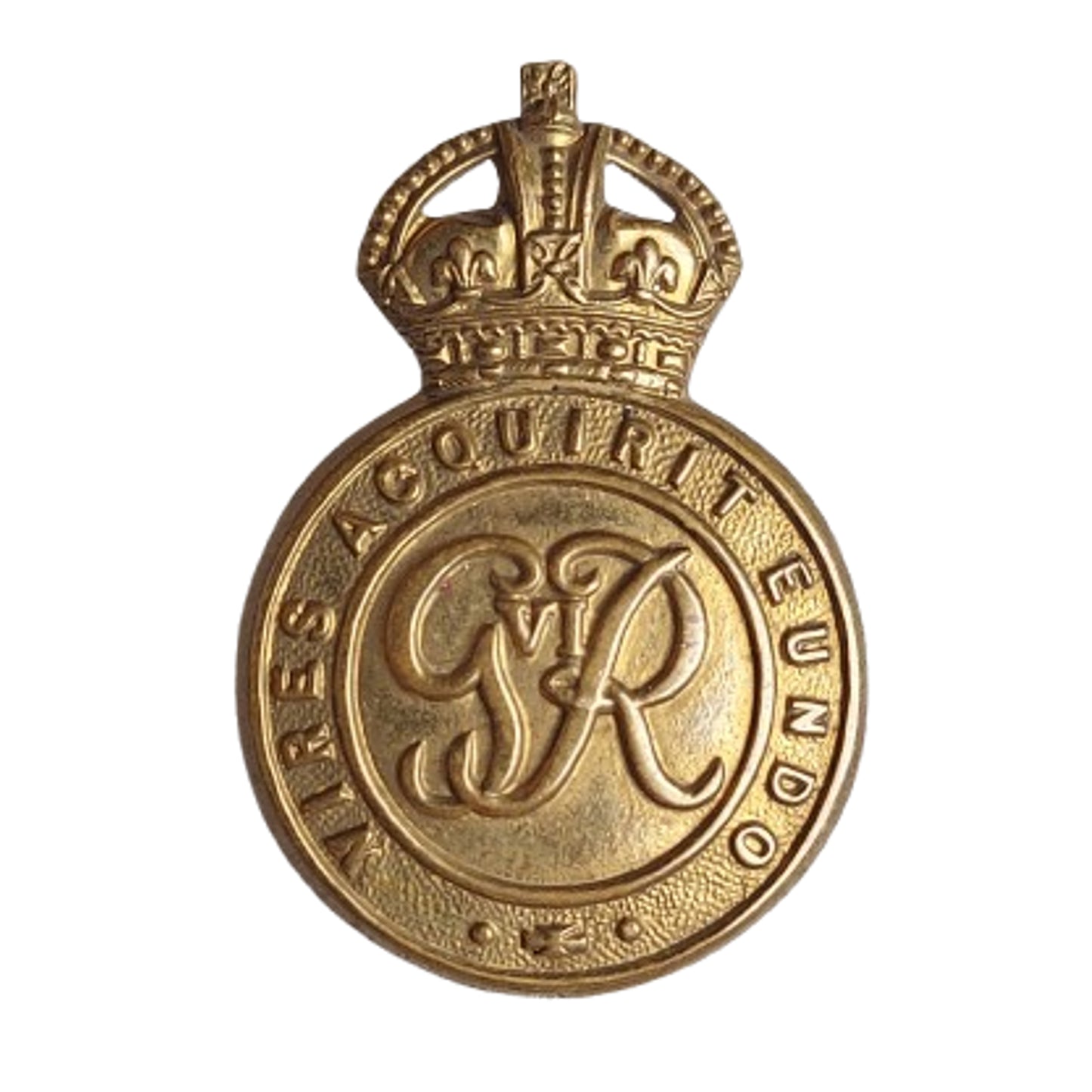 WW2 British Royal Military College Cap Badge