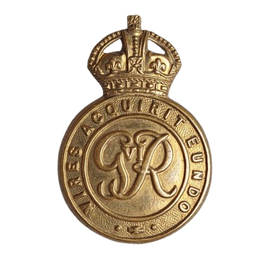 WW2 British Royal Military College Cap Badge