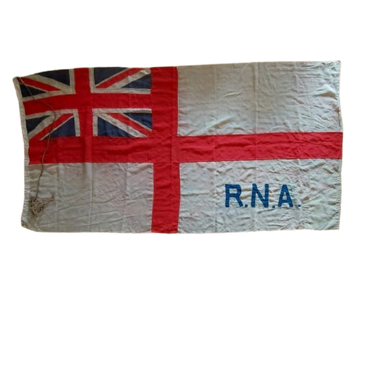 WW2 British RNA Royal Naval Academy Flag 102 X 53 Inches