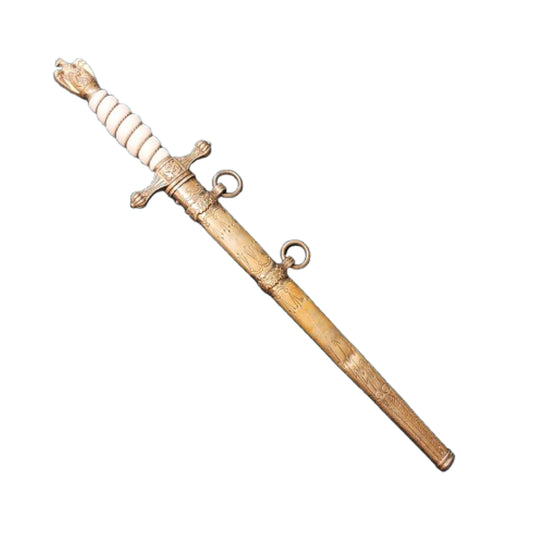 WW2 German Kriegsmarine Officer's Etched Blade Dagger Horster
