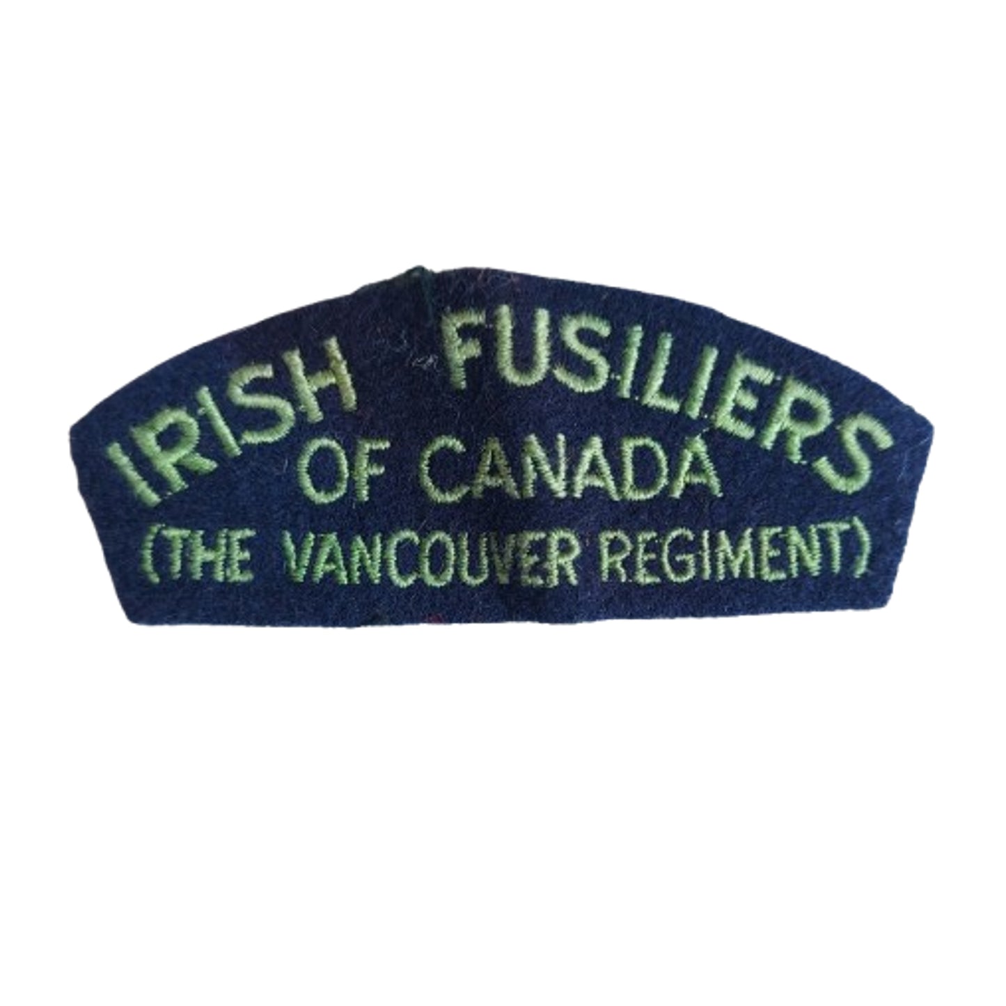 Post-WW2 Canadian Irish Fusiliers Of Canada (The Vancouver Regiment) Shoulder Title