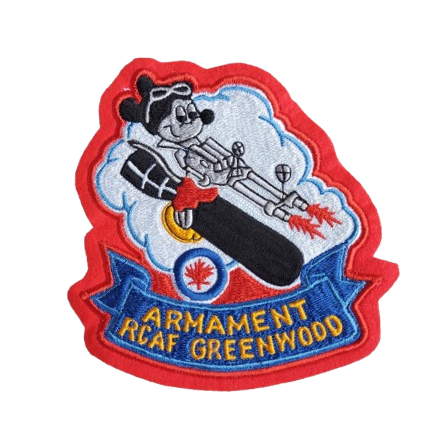 Post-WW2 Canadian RCAF Armament Greenwood Jacket Crest