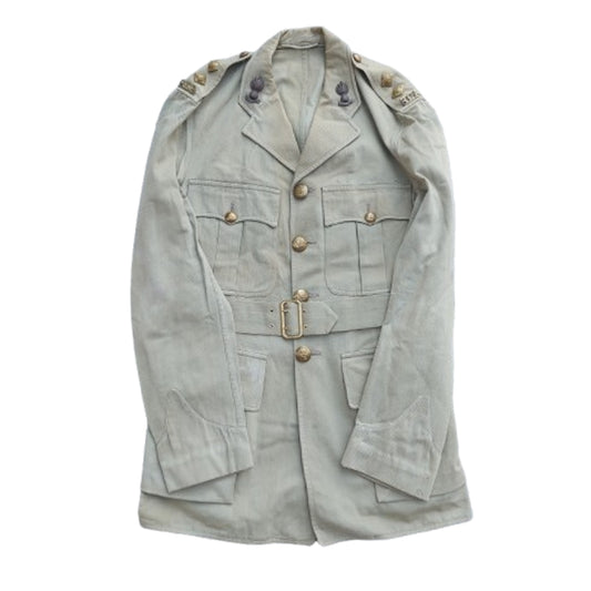WW2 Canadian Officer's Tropical Tunic RCA Royal Canadian Artillery