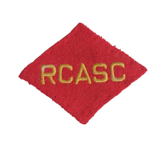 WW2 Canadian RCASC Royal Canadian Army Service Corps 1stCorps Uniform Insignia