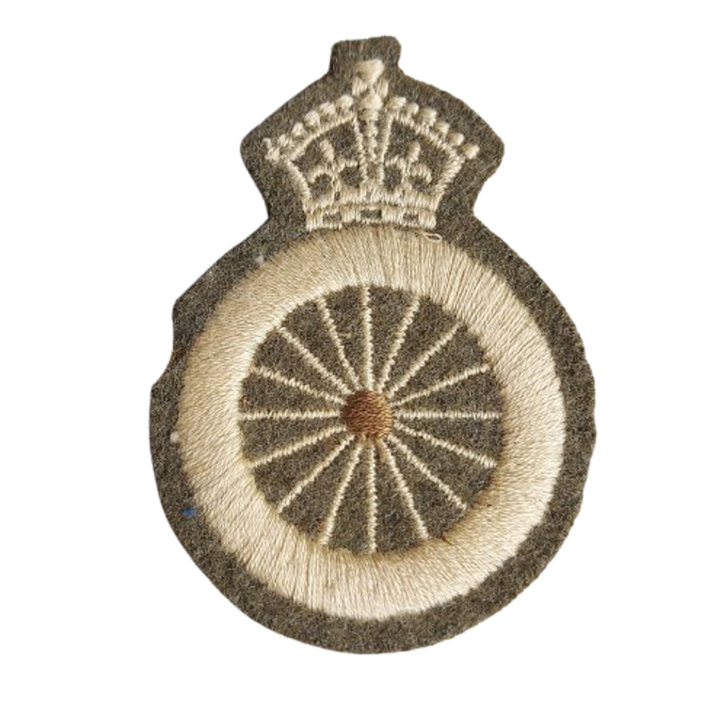 WW2 Canadian -British Wheelwright Cloth Trade Badge