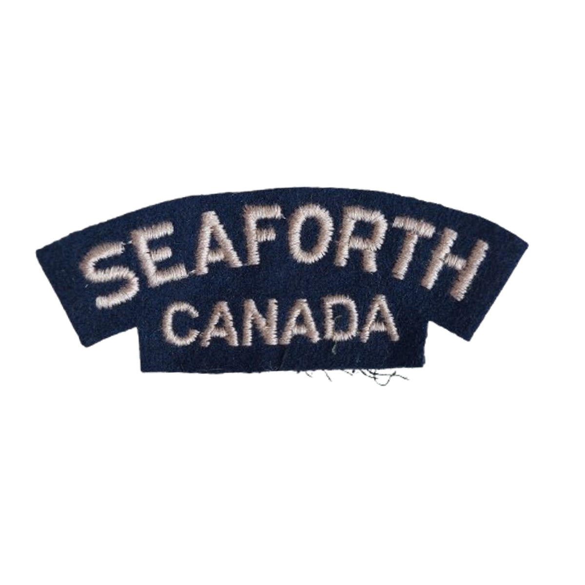 WW2 Canadian Seaforth Highlanders Cloth Shoulder Title #2