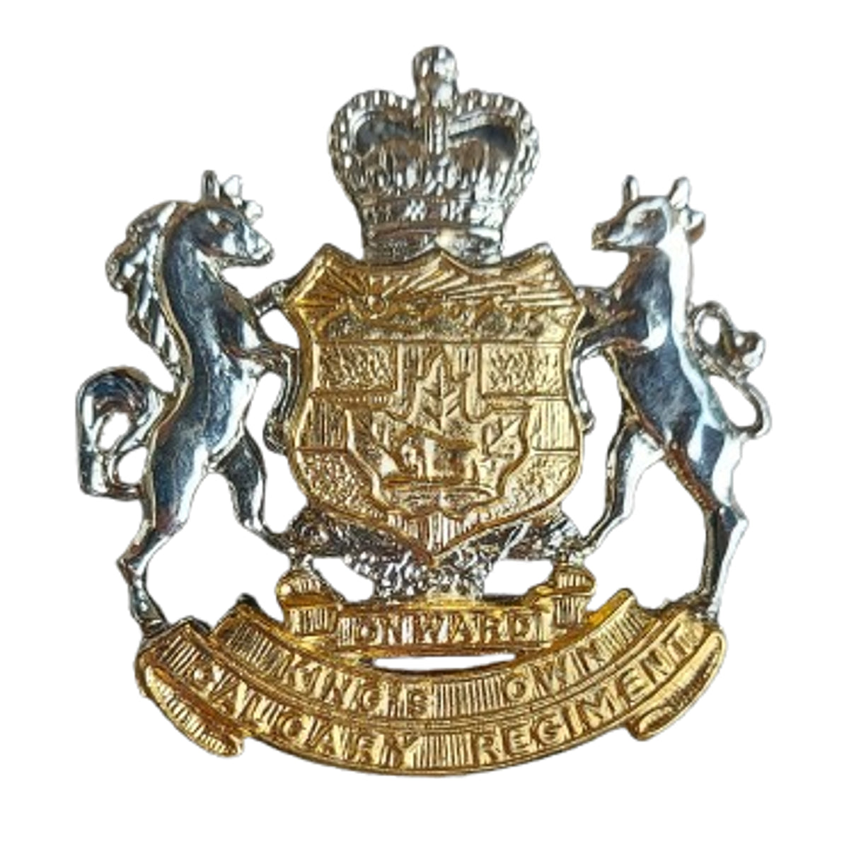 Post-WW2 Canadian Forces Kings Own Calgary Regiment Cap Badge