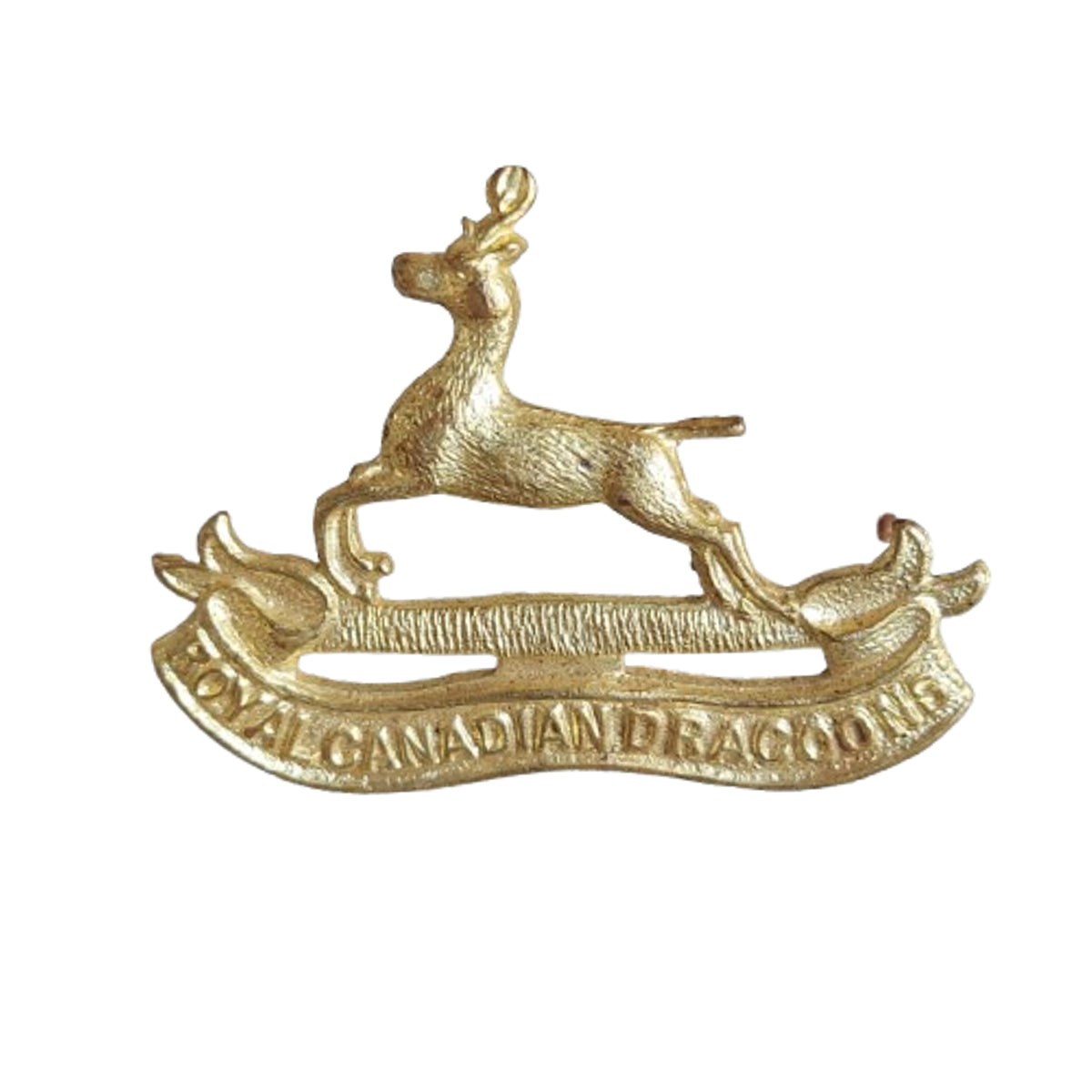 WW2 Canadian Royal Canadian Dragoons Cap Badge
