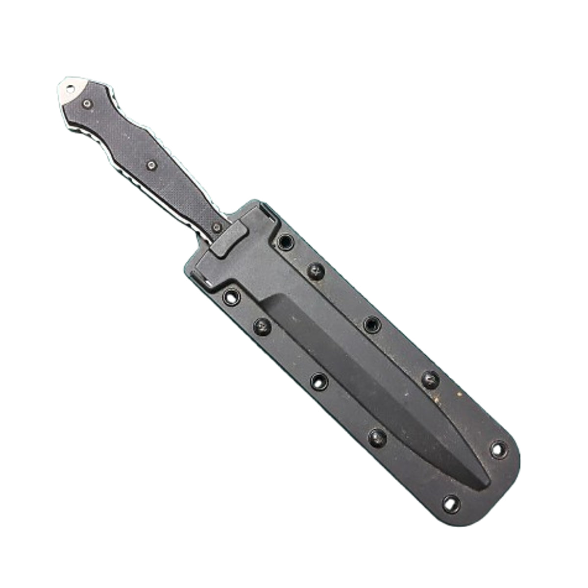 Post-WW2 Canadian PPCLI VP-100 Combat Dagger In Scabbard