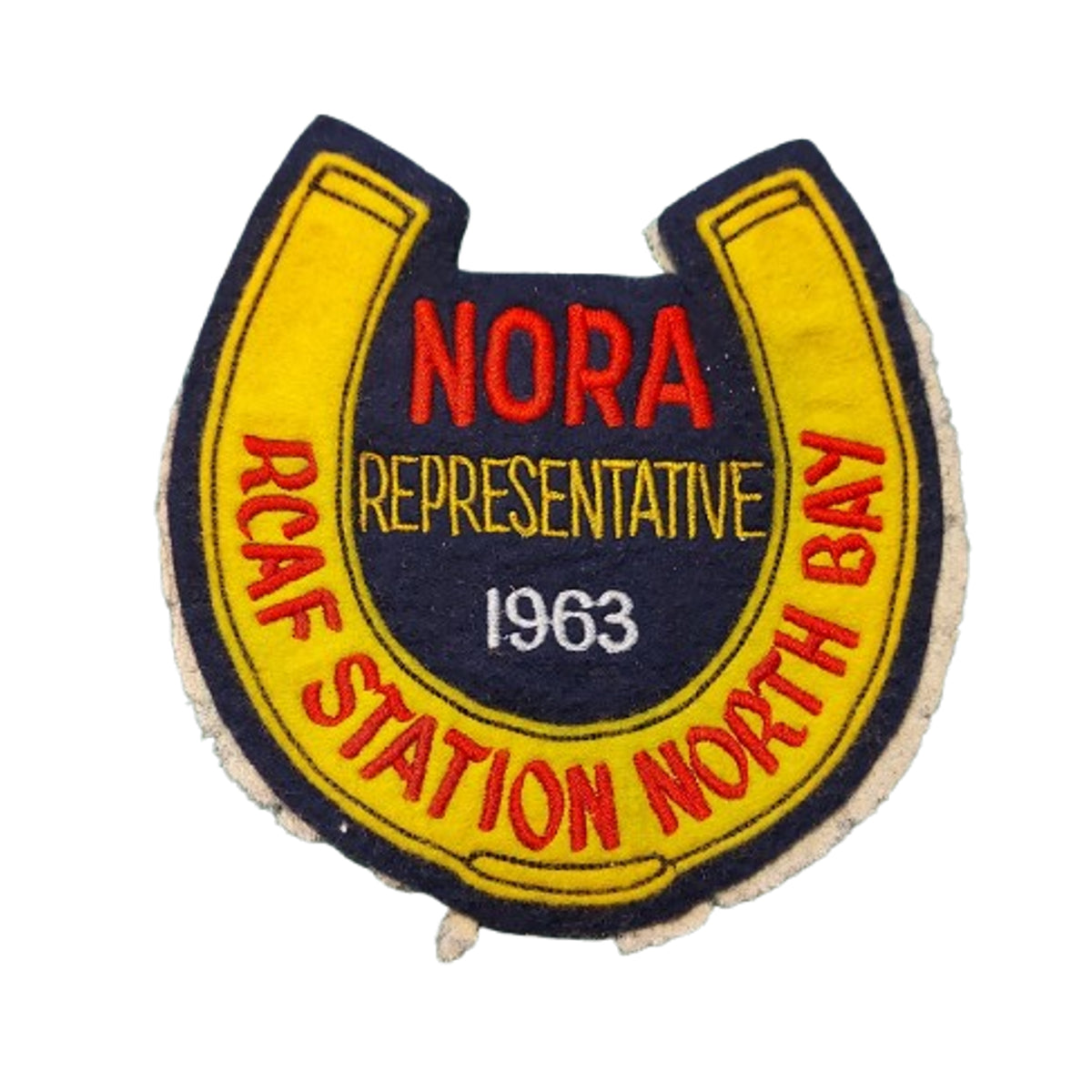 Post-WW2 Canadian RCAF Nora Representative Jacket Crest 1963