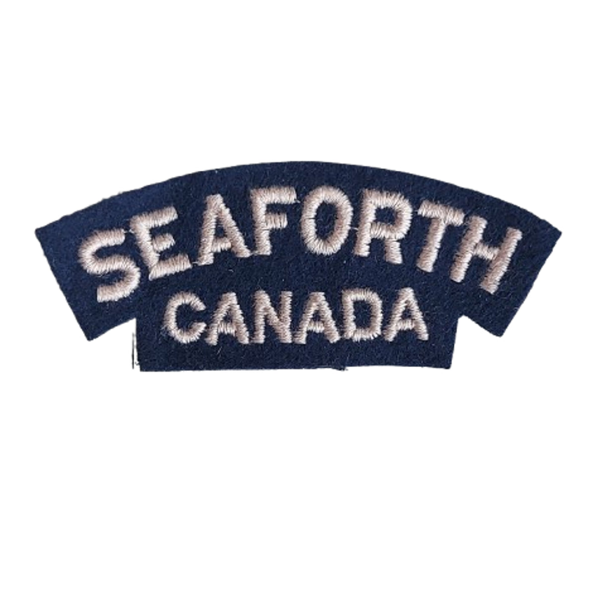 WW2 Canadian Seaforth Highlanders Cloth Shoulder Title