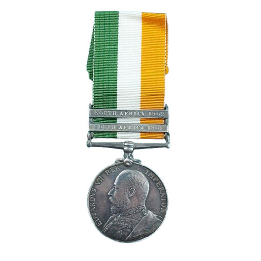 Pre-WW1 British KSA King's South Africa Medal Hospital Sergeant Major