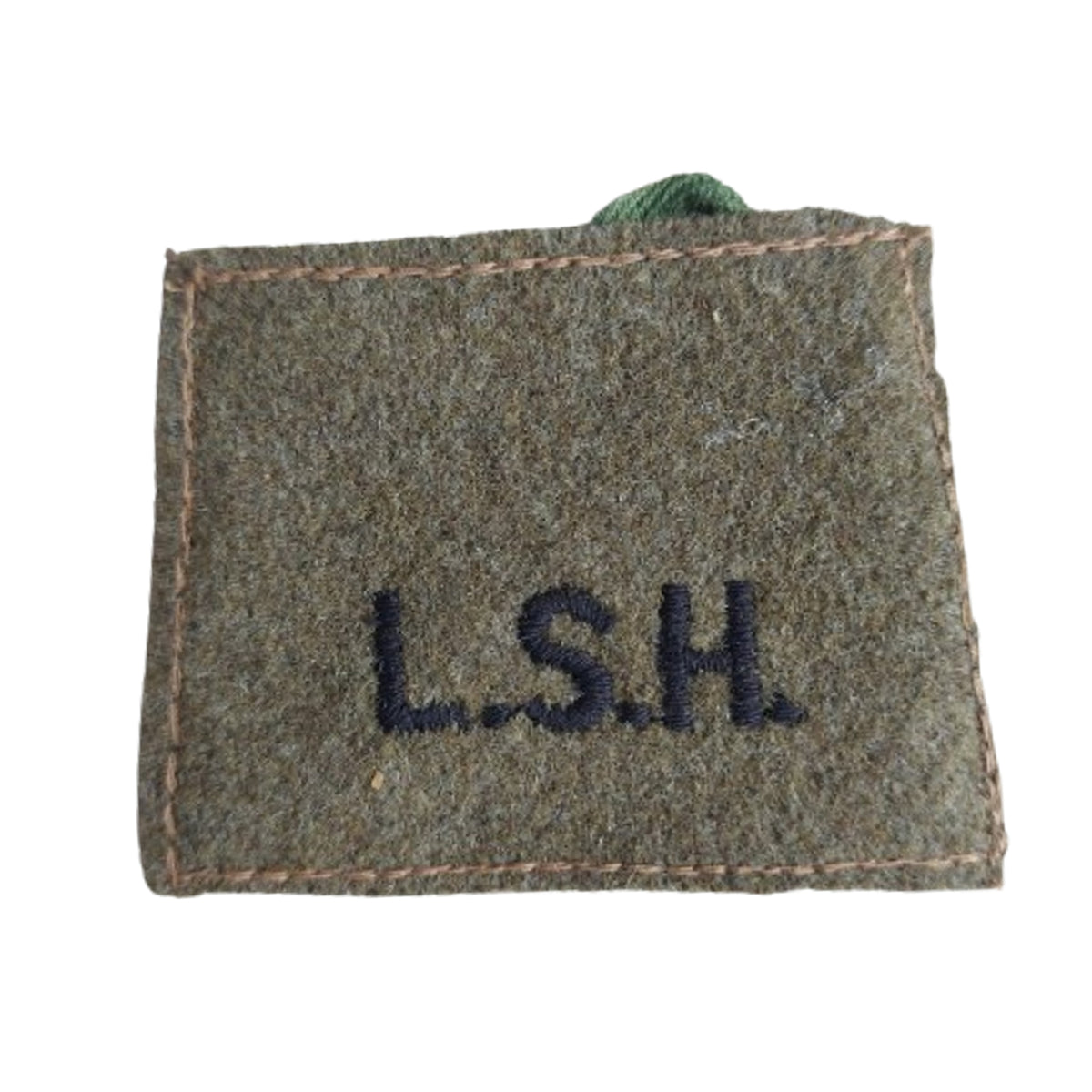 WW2 Canadian LSH Lord Strathcona's Horse Slip On Uniform Insignia