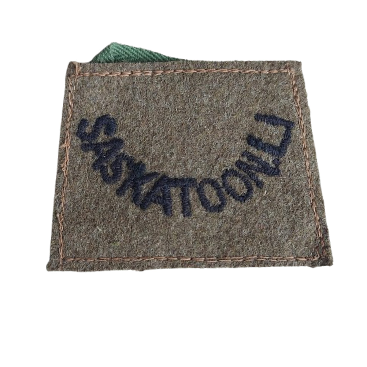 WW2 Canadian SLI Saskatoon Light Infantry Slip-On Uniform Insignia