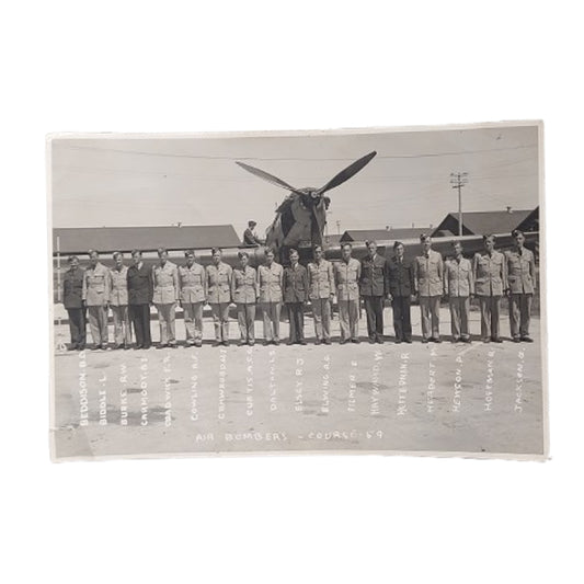 WW2 Canadian RCAF Named Photograph 1942