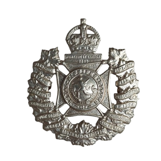 WW2 Canadian Royal Winnipeg Rifles Cap Badge