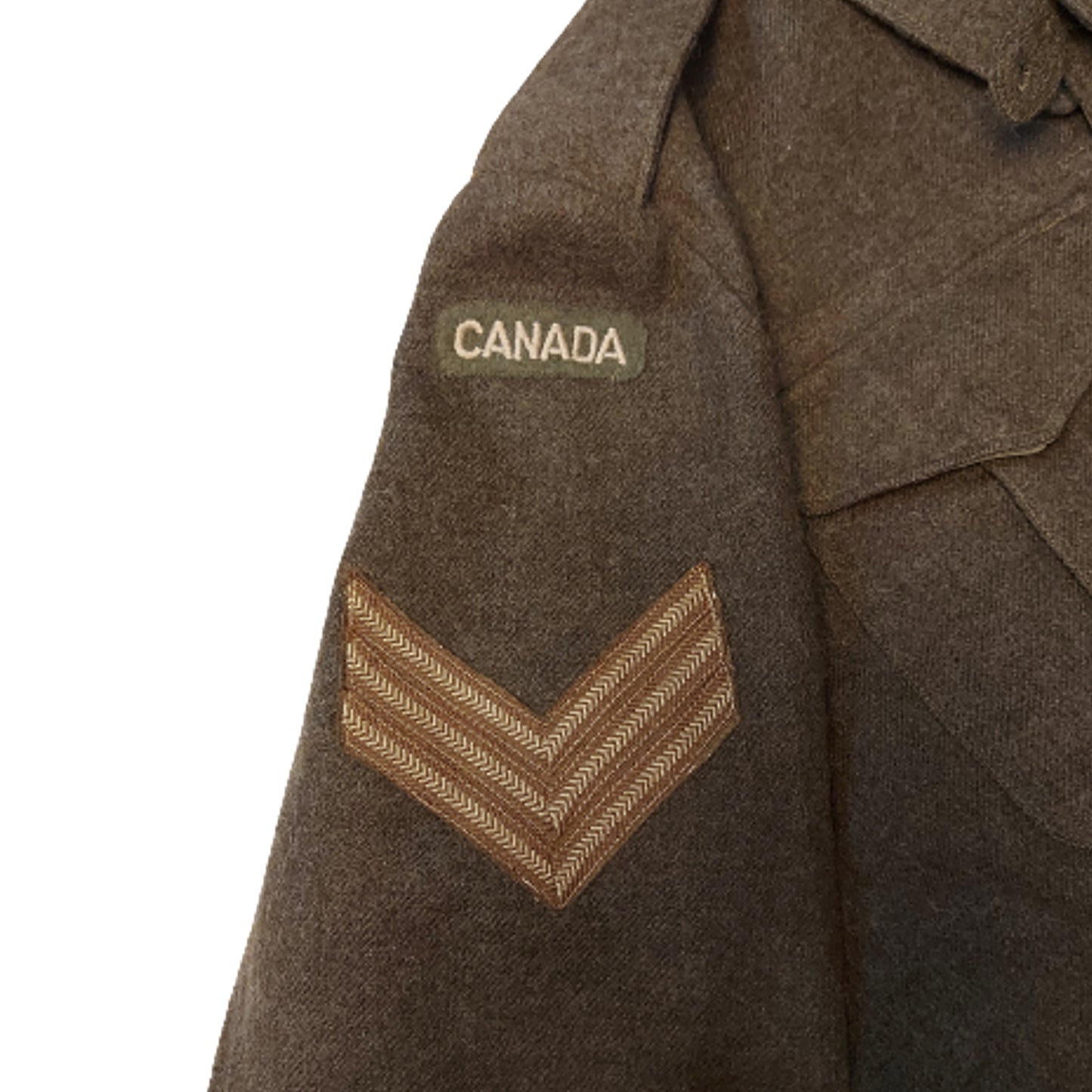 WW2 Canadian BD Battle Dress Tunic 1943