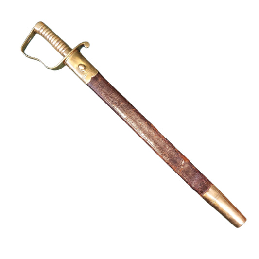 Regimentally Marked Pre-WW1 British Pattern 1856 Pioneer Sword In Scabbard