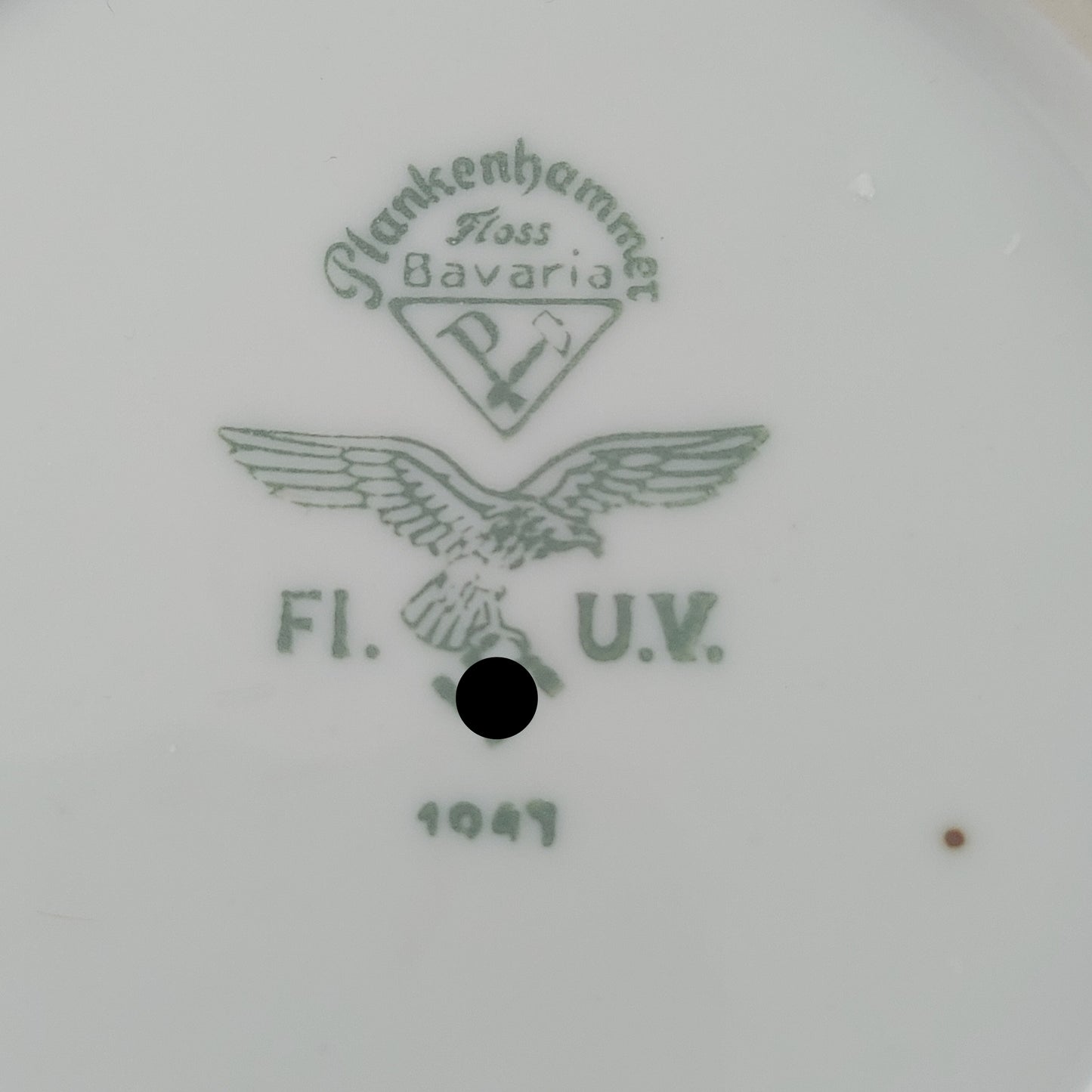 WW2 German Luftwaffe Mess Hall Coffee Cup Saucer