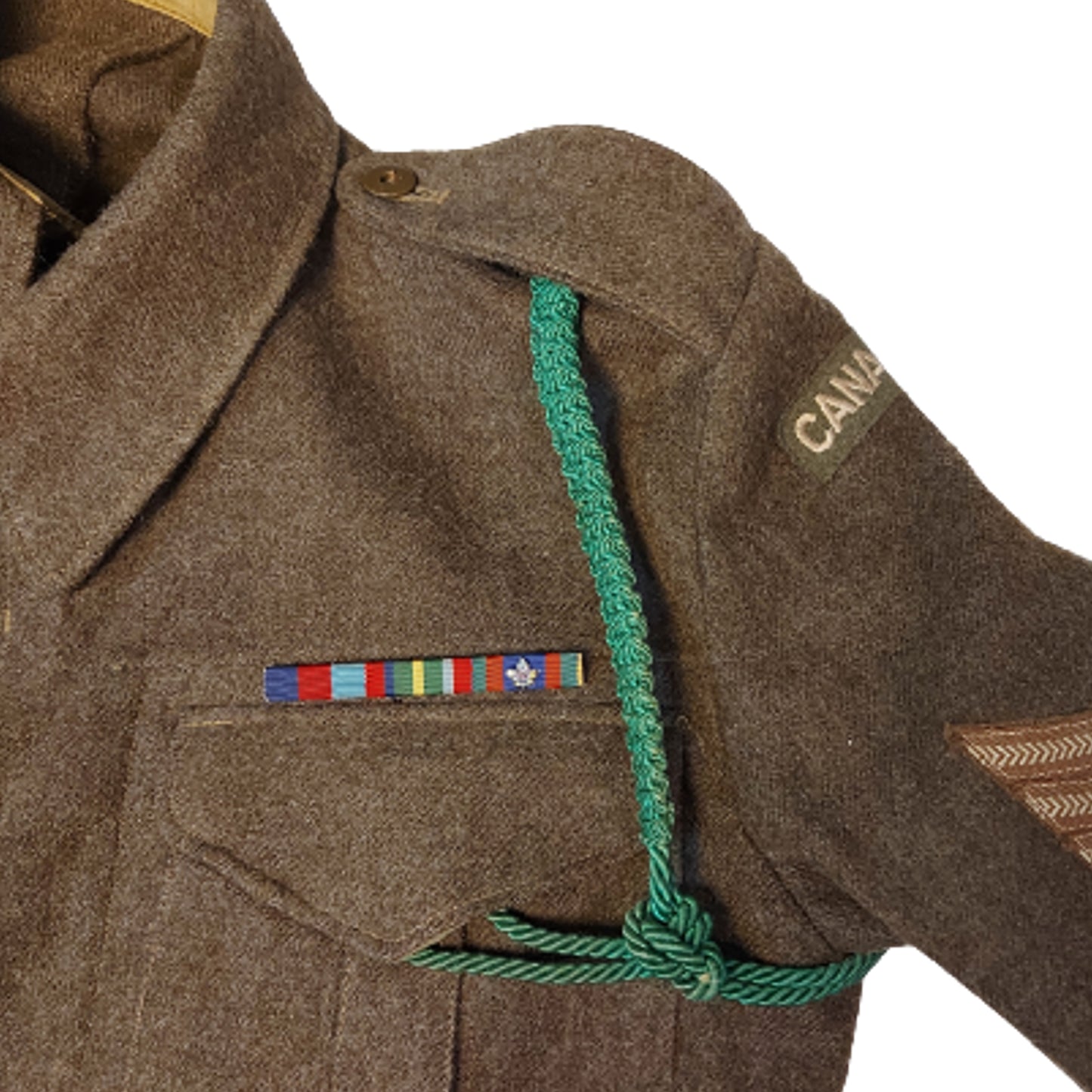 WW2 Canadian BD Battle Dress Tunic 1943