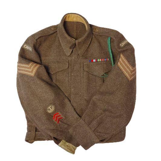WW2 Canadian BD Battle Dress Tunic 1943