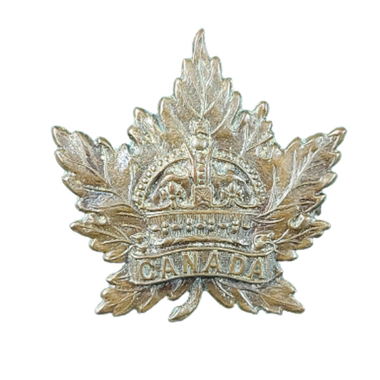 WW2 Canadian General Service Cap Badge (Number 2)