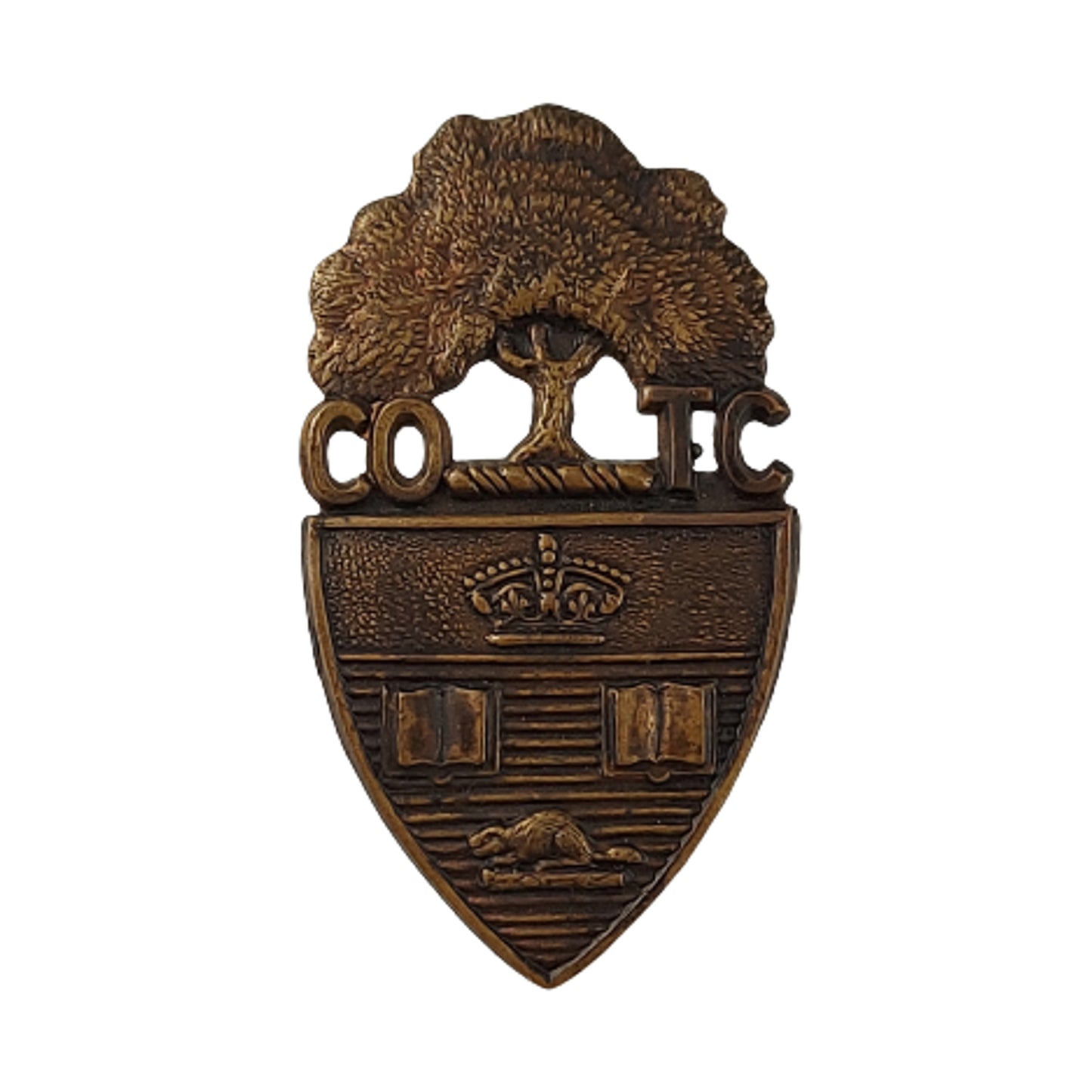 WW1 Canadian CEF COTC University of Toronto Cap Badge