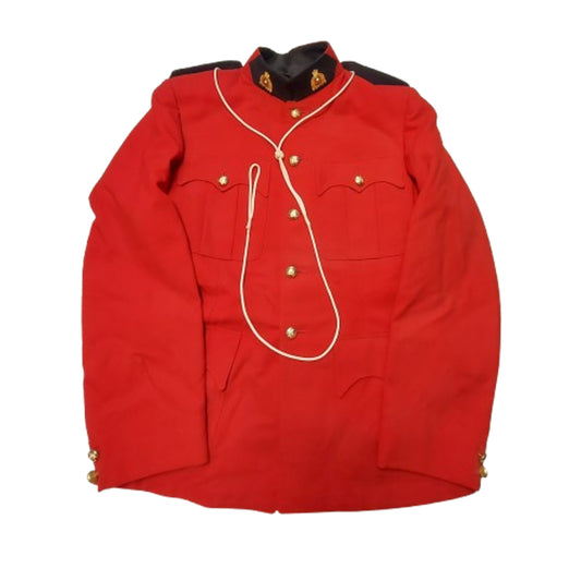 Post-WW2 Canadian QEII RCMP Royal Canadian Mounted Police Uniform Tunic With Lanyard