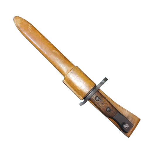 WW1 Canadian Mk.II Ross Rifle Bayonet In Scabbard