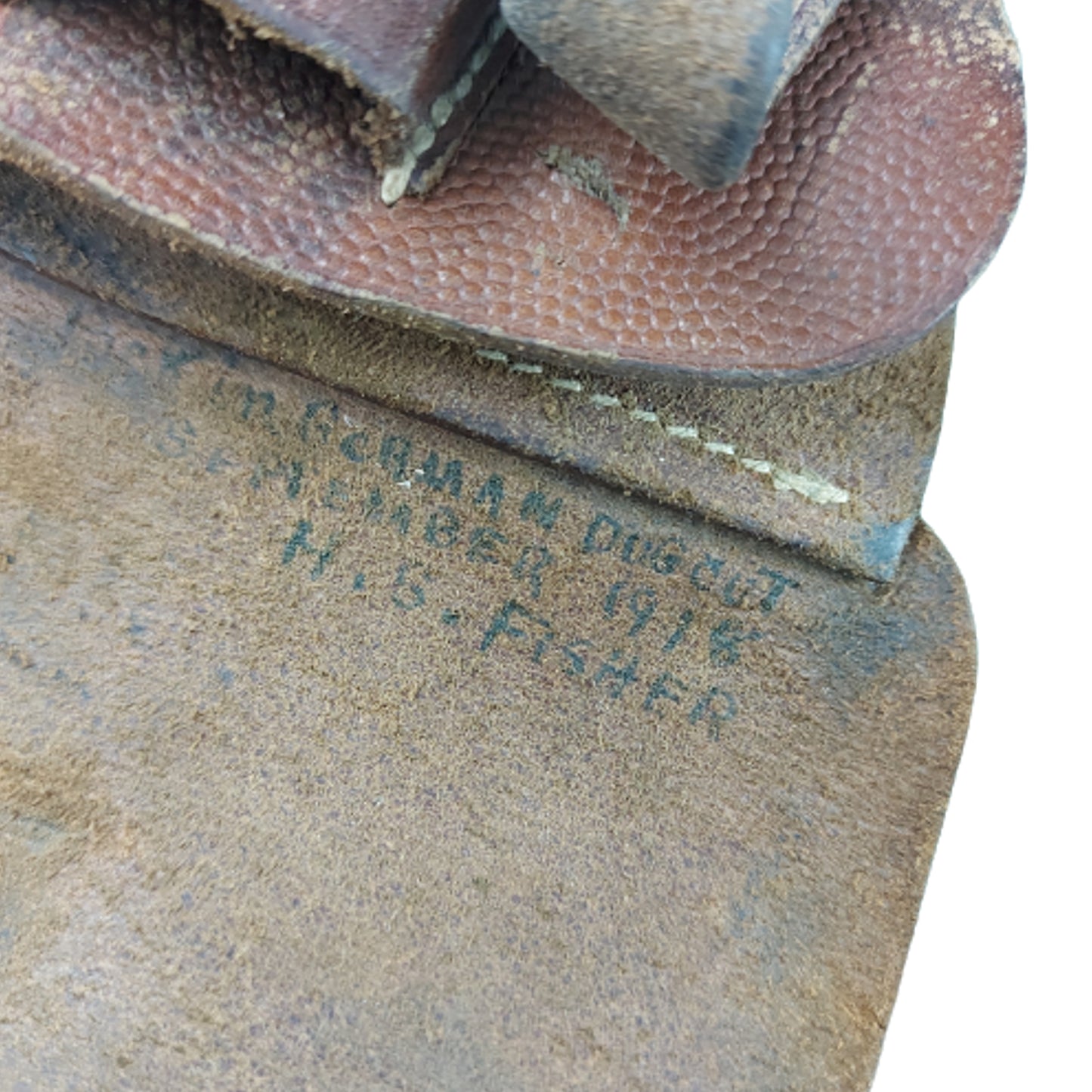 Named WW1 German Mauser M1914 Service Pistol Holster