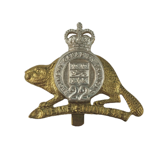 QEII R22R Royal 22nd Regiment Cap Badge