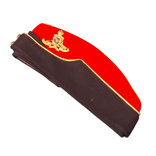 WW2 RCA Royal Canadian Artillery Officer's CFSC Colored Field Service Cap