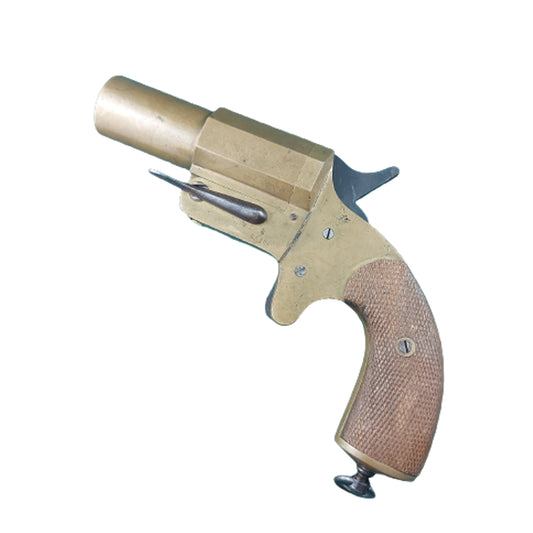 WWI French Model 1917 Brass 25mm Flare Pistol
