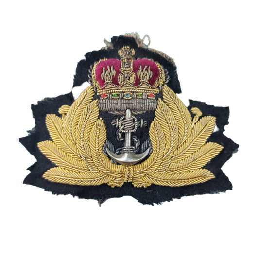 QEII RN -RCN Fleet Officer's Cap Badge