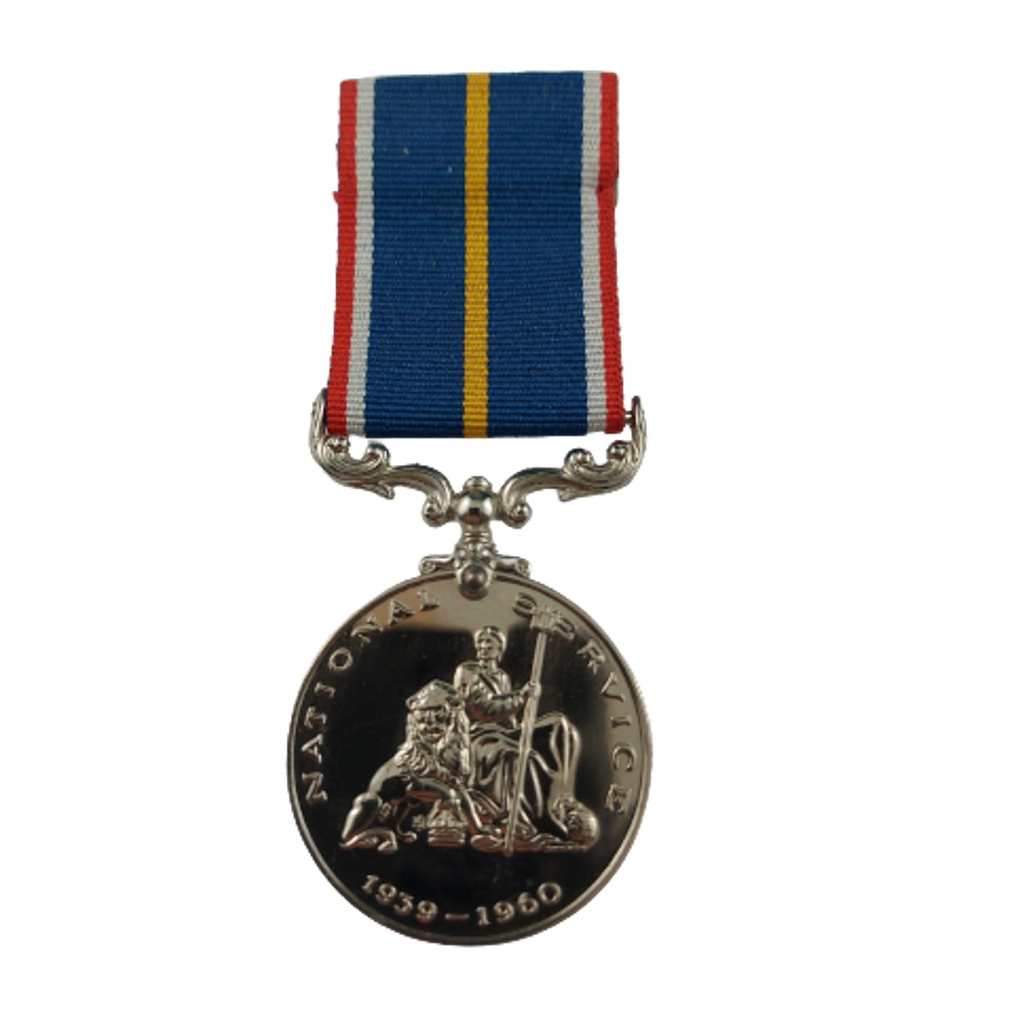 WW2 / Post-WW2 Cased National Service Medal 1939-1960