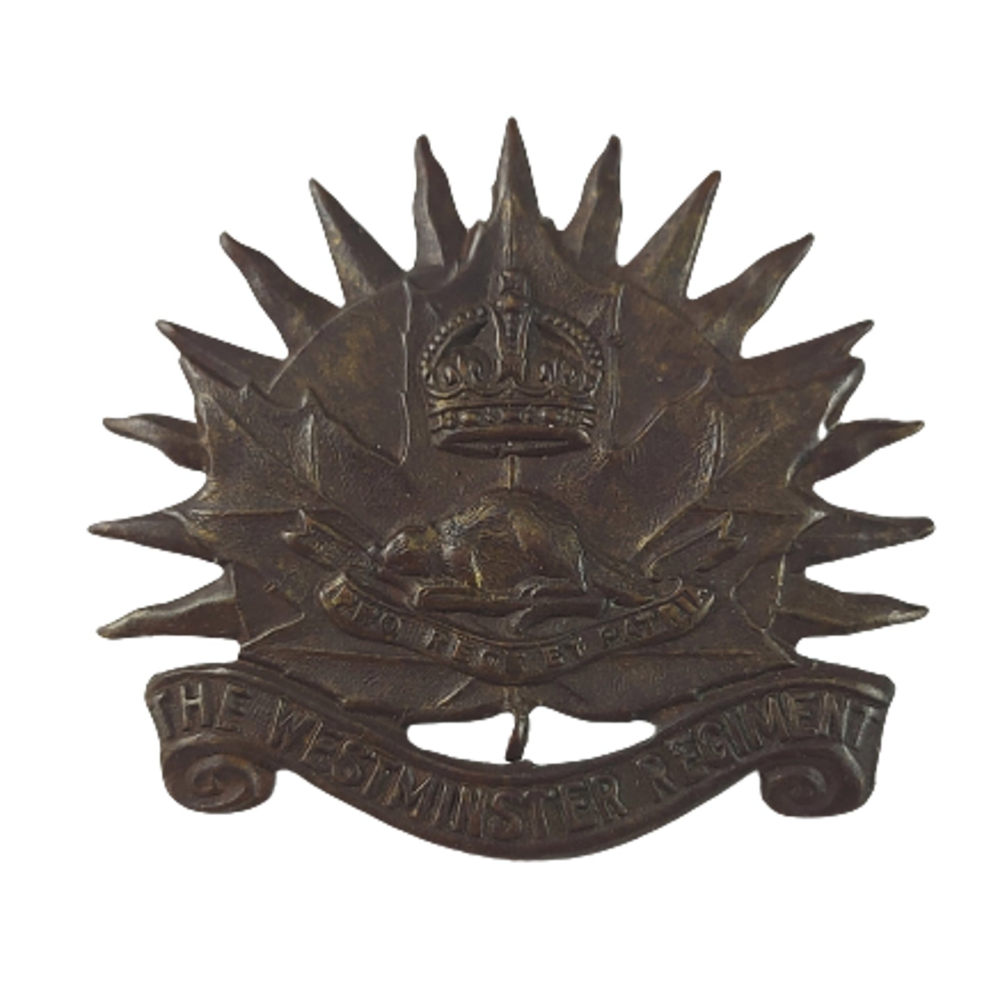 WW2 Canadian Westminster Regiment Cap Badge