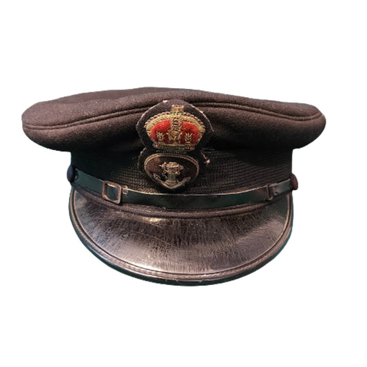 WW2 RCN Royal Canadian Navy Petty Officer's Visor Cap