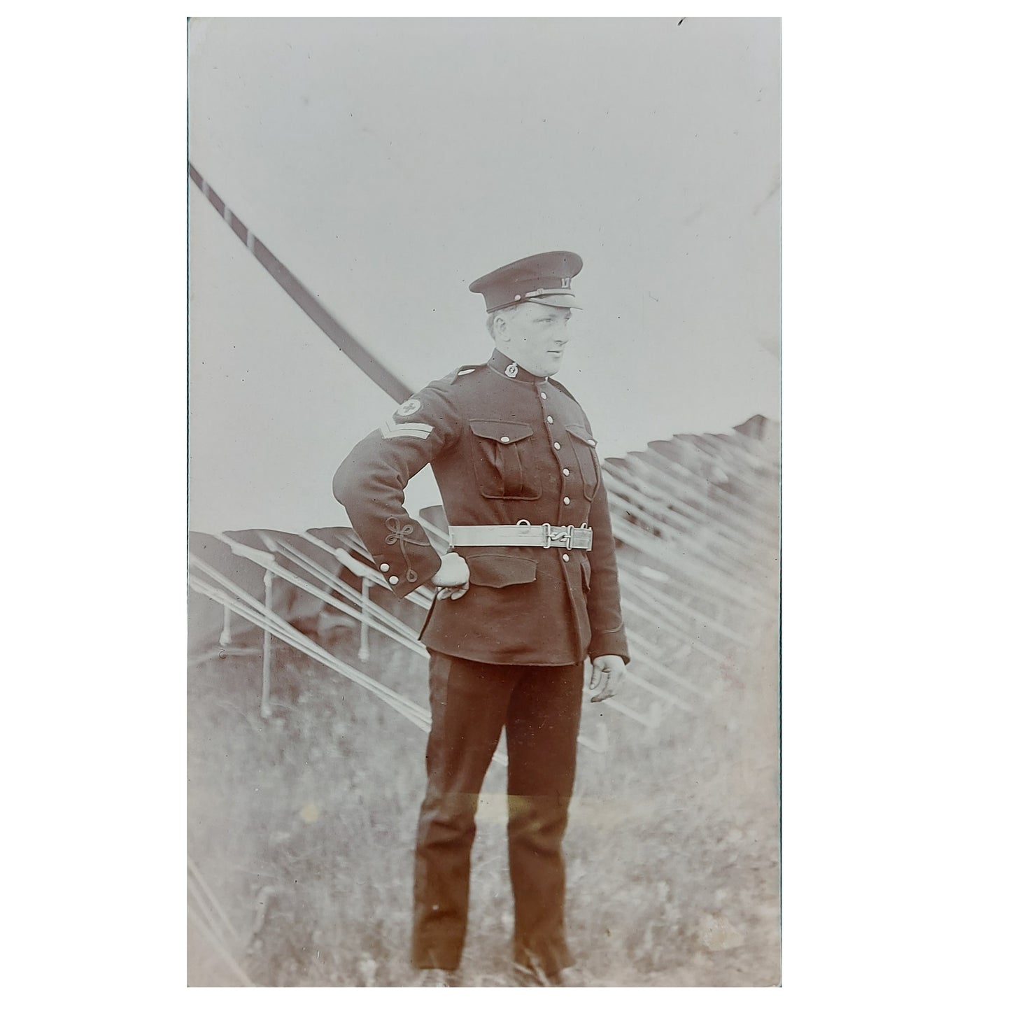 WW1 Medical Corps Picture Postcard Canadian Soldier Militaria