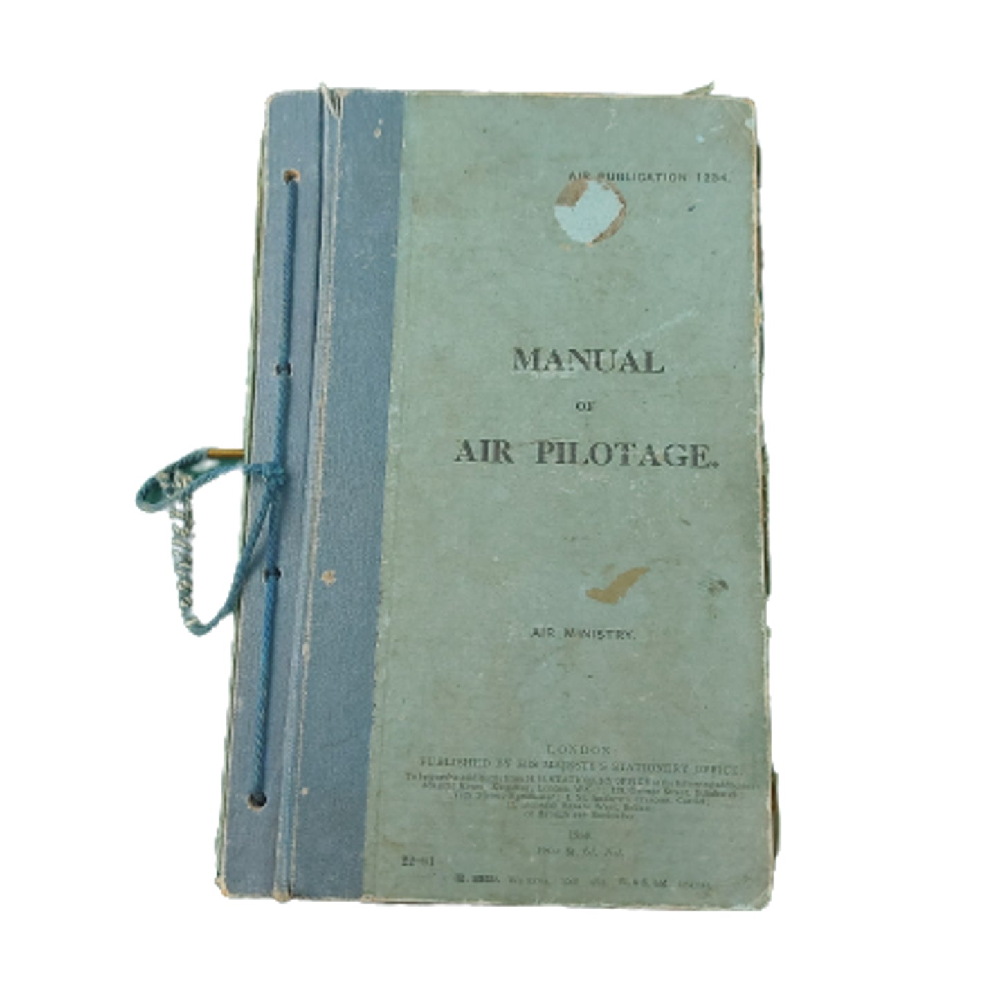 Pre-WW2 British Named RAF Royal Air Force Manual Of Air Pilotage 1930