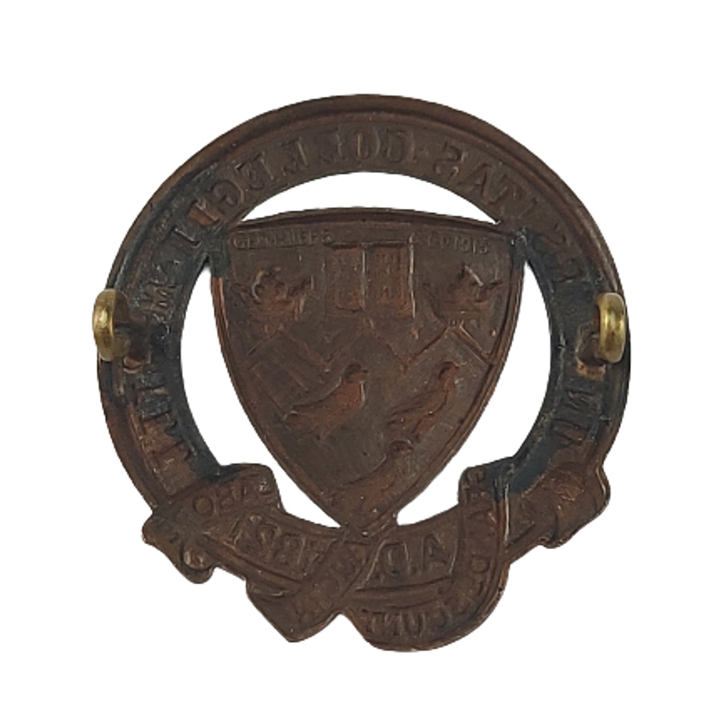 WW2 COTC McGill University Cap Badge