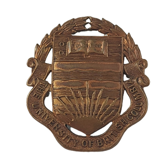 WW2 Canadian COTC University Of British Columbia Cap Badge